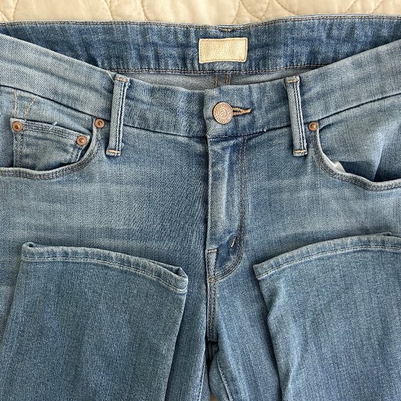 MOTHER The Looker Crop in Light Kitty Size 27 - Picture 8 of 11